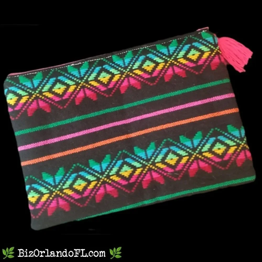 ARTISANAL GIFT: Work It! Take A Walk / Read A Book / Be Happy Pencil Bag / Pouch